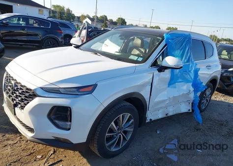 2019 Hyundai Santa Fe Limited from USA, damaged, VIN 5NMS5CAD4KH021238